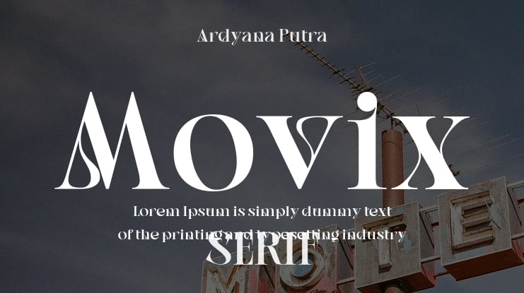 Movix Font