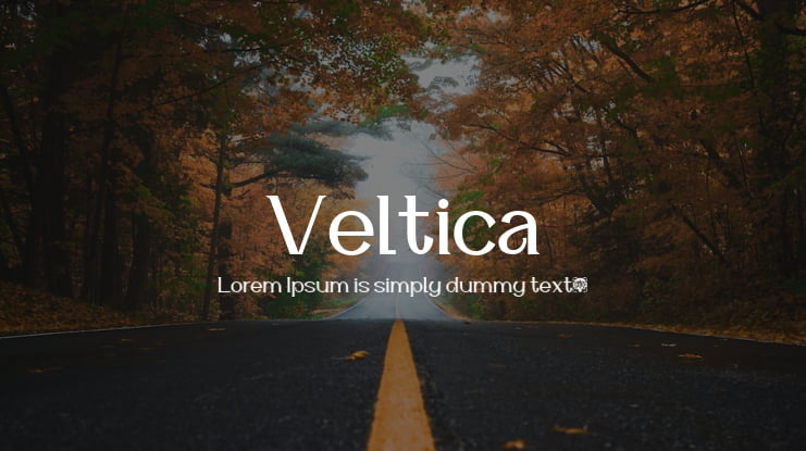 Veltica Font Family