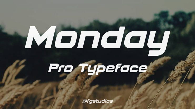 Monday Pro Font