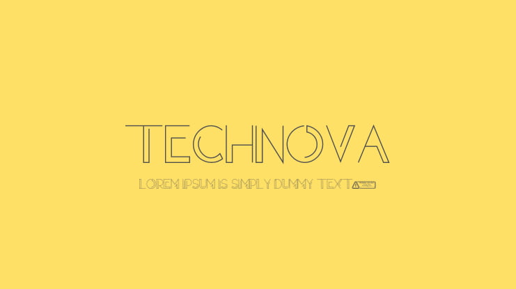 Technova Font