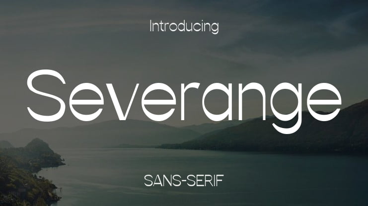 Severange Font