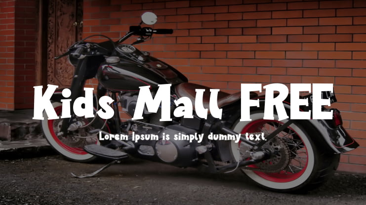 Kids Mall FREE Font