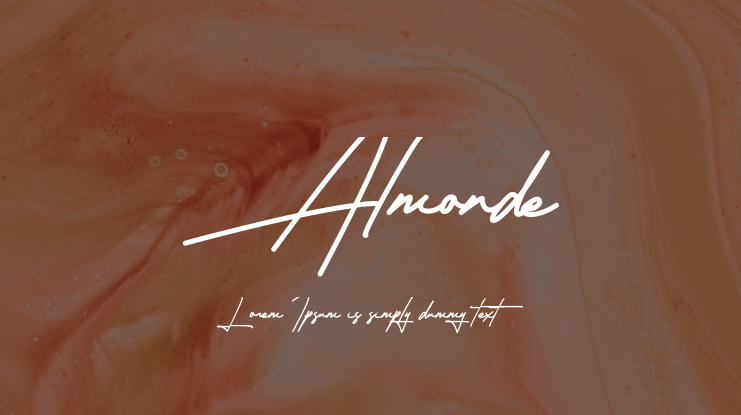 Almonde Font