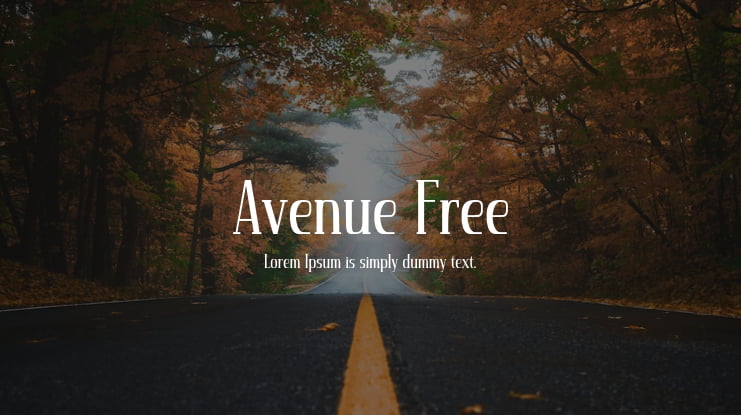 Avenue Free Font