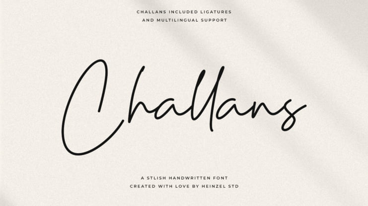 Challans Font