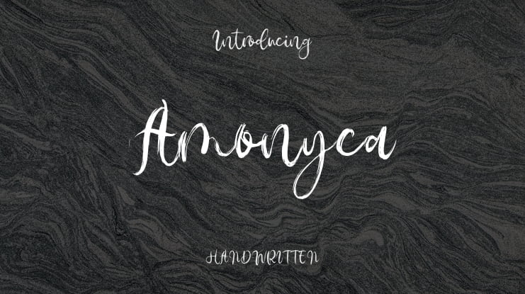 Amonyca Font