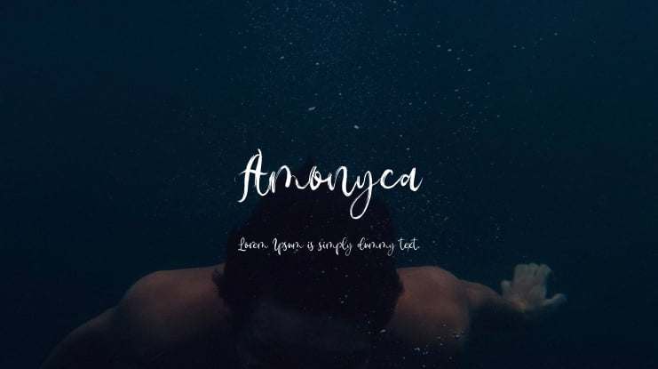 Amonyca Font