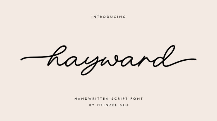 Hayward Font