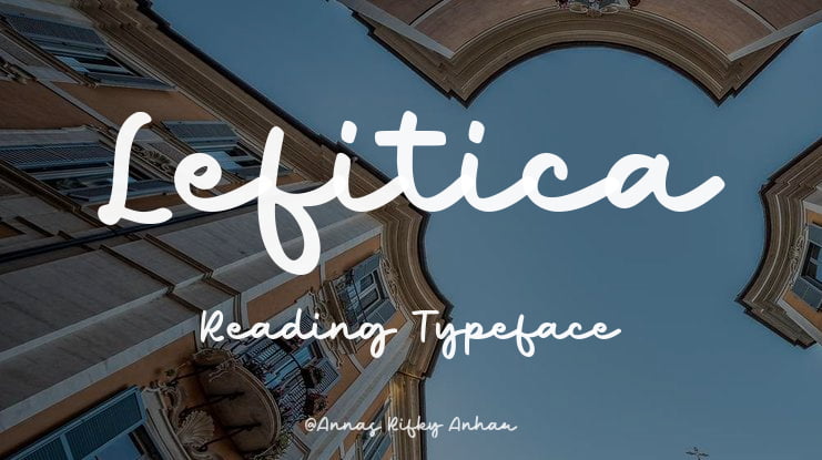 Lefitica Reading Font