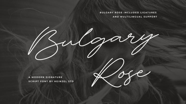 Bulgary Rose Font