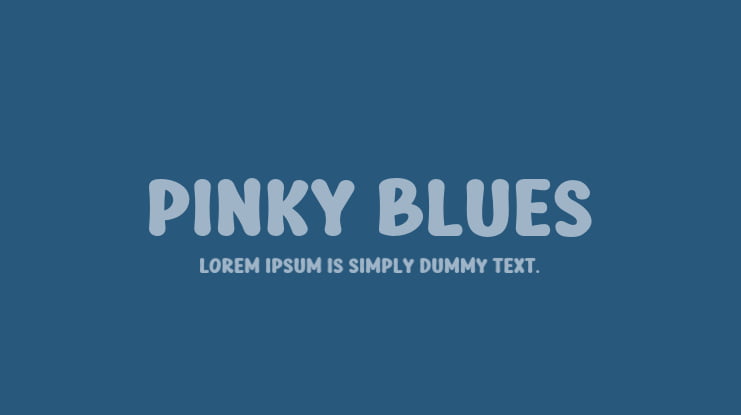 Pinky Blues Font