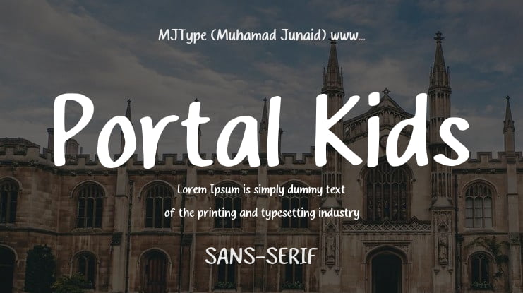 Portal Kids Font