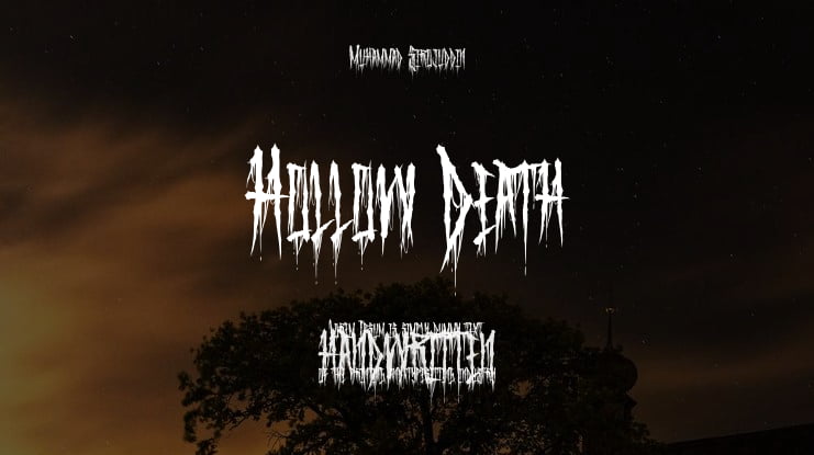 Hollow Death Font