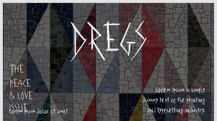 DREGS Font