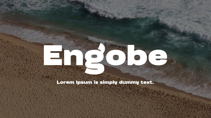 Engobe Font