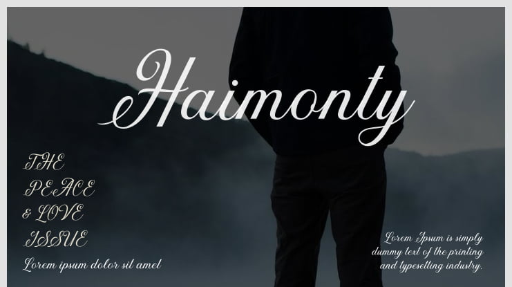 Haimonty Font