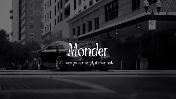 Monder Font