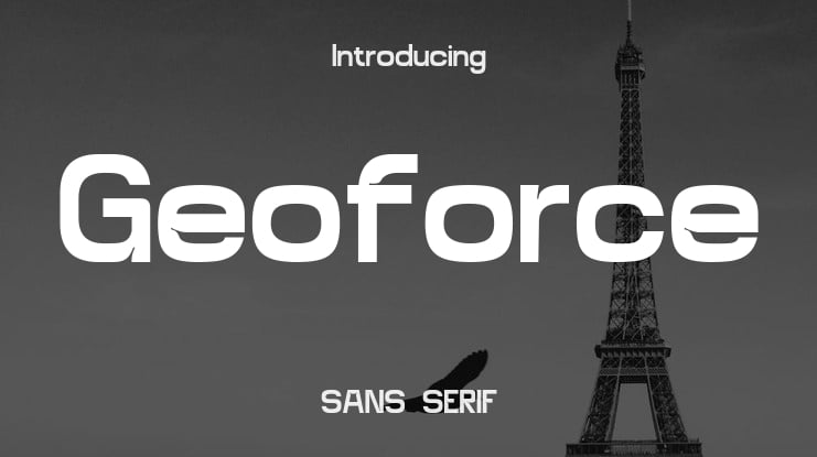 Geoforce Font