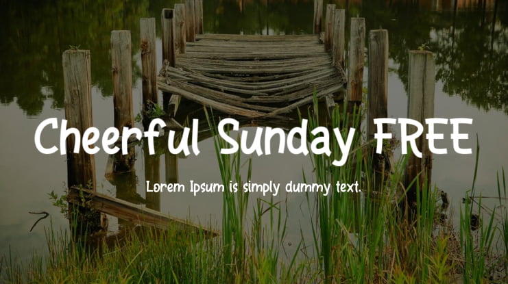 Cheerful Sunday FREE Font