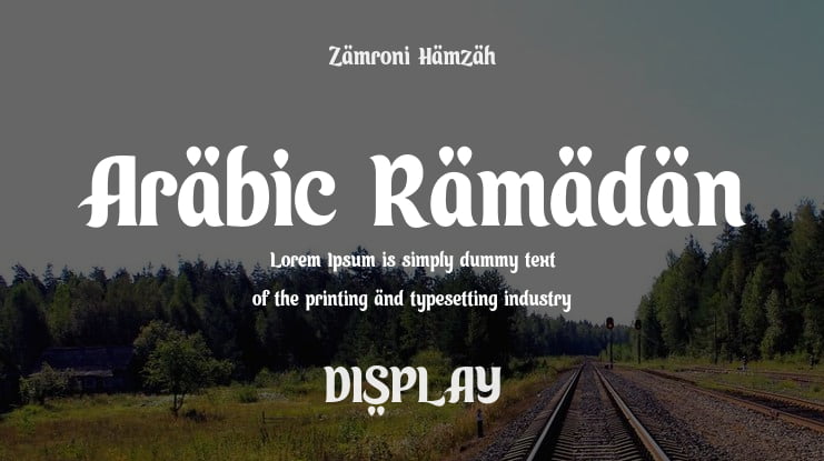 Arabic Ramadan Font