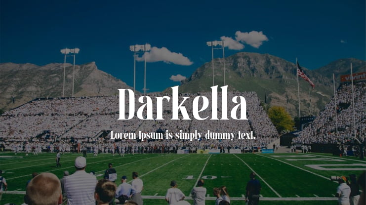 Darkella Font