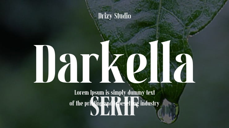 Darkella Font