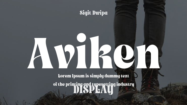 Aviken Font