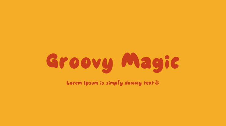 Groovy Magic Font