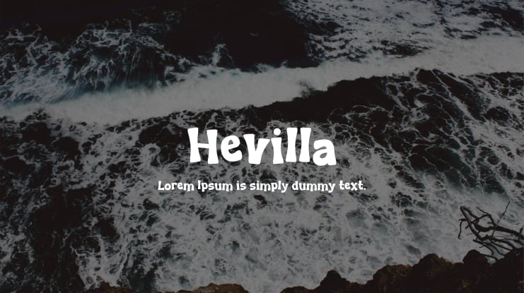 Hevilla Font