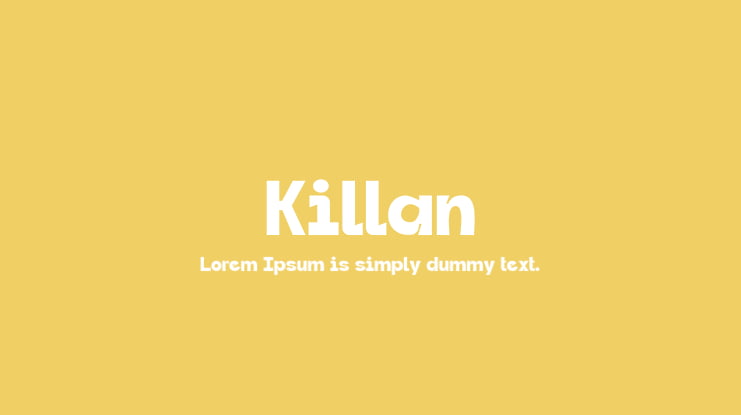 Killan Font Family