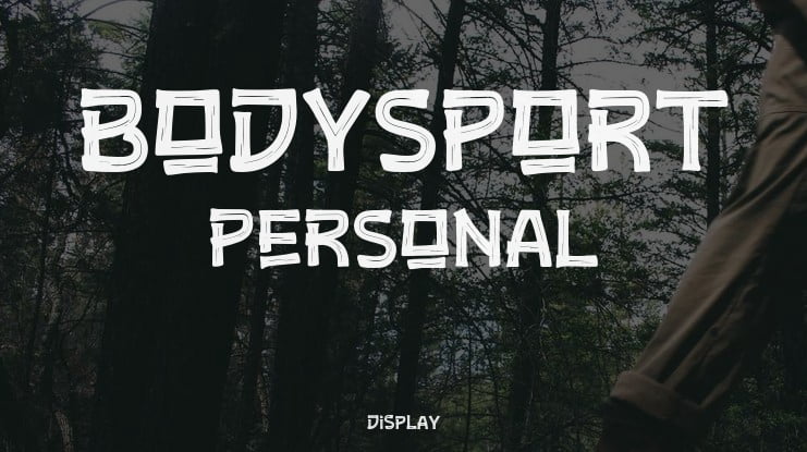 BODYSPORT PERSONAL Font Family