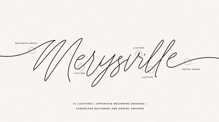 Merysville Font