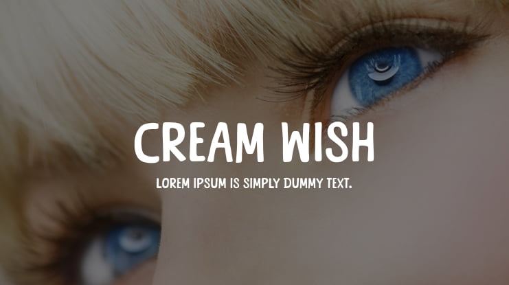 Cream Wish Font