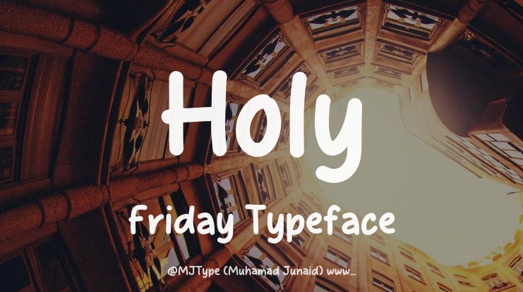 Holy Friday Font