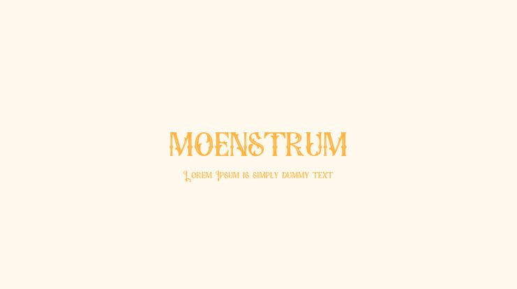 moenstrum Font