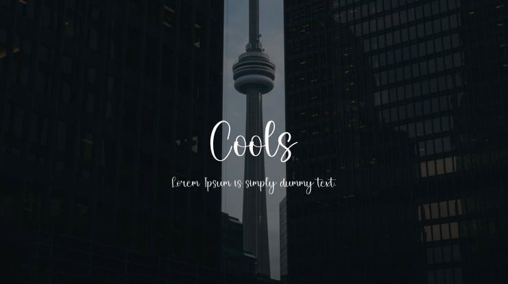 Cools Font