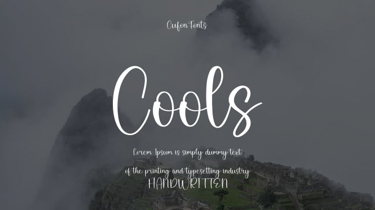 Cools Font