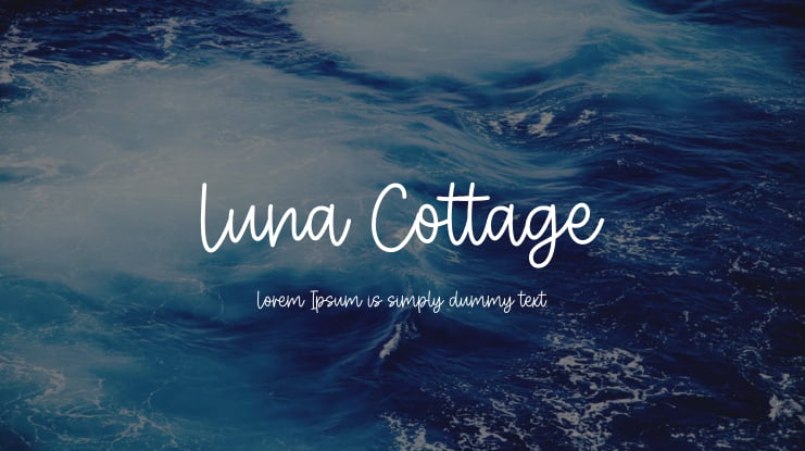 Luna Cottage Font