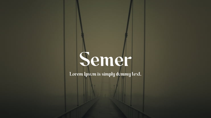 Semer Font