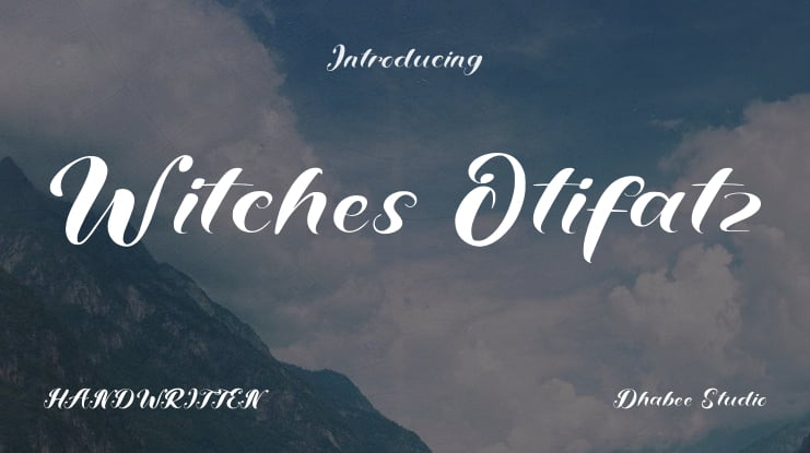 Witches Otifatz Font