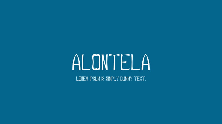 Alontela Font Family