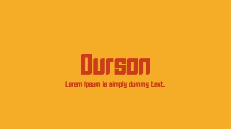 Ourson Font