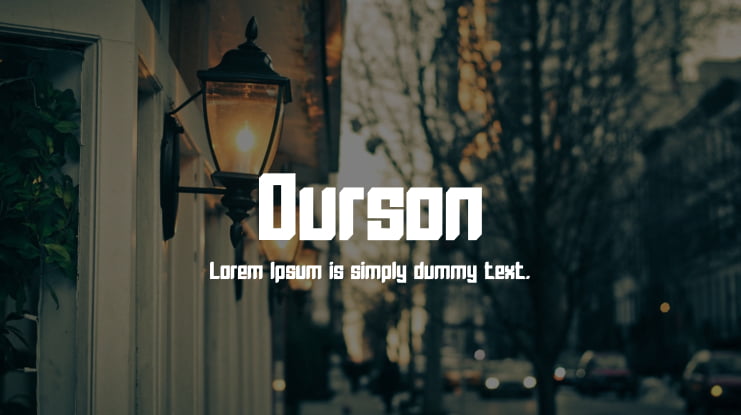 Ourson Font