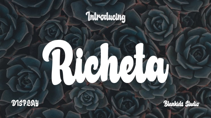 Richeta Font Family