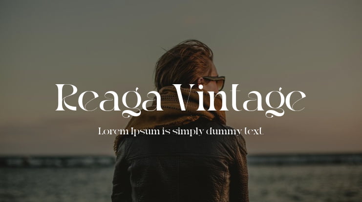 Reaga Vintage Font