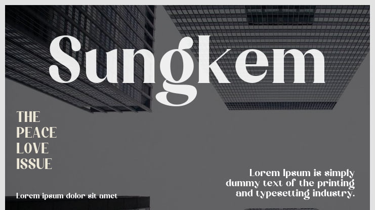 Sungkem Font