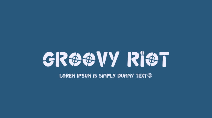 Groovy Riot Font