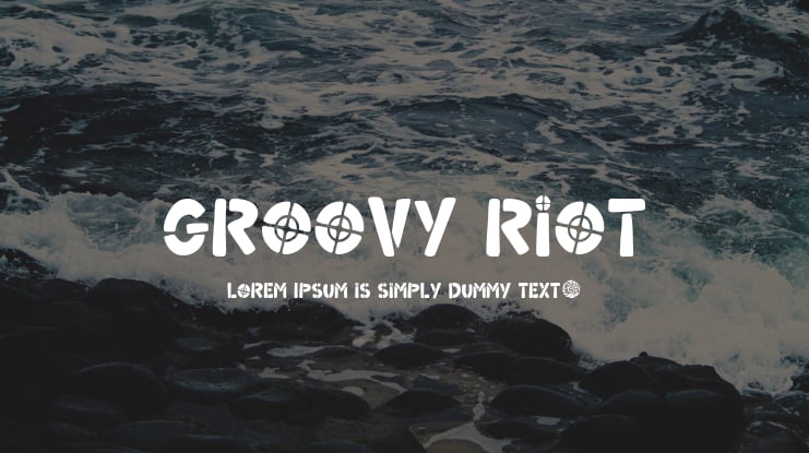 Groovy Riot Font