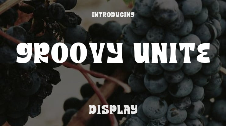 Groovy Unite Font