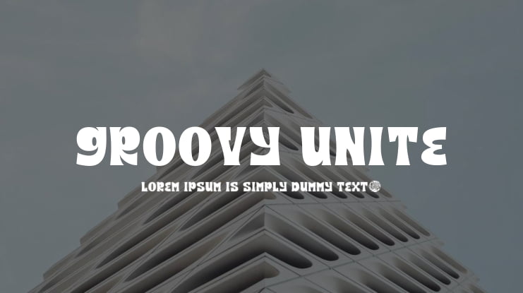 Groovy Unite Font